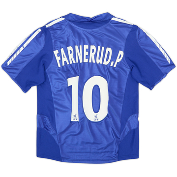 2005-06 Strasbourg Home Shirt Farnerud. P #10 - 5/10 - (M.Boys)