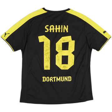 2013-14 Borussia Dortmund Away Shirt Sahin #18 - 6/10 - (XL.Boys)