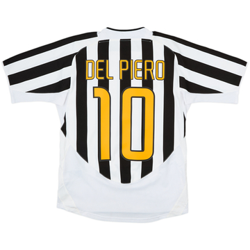 2003-04 Juventus Home Shirt Del Piero #10 - 8/10 - (S)