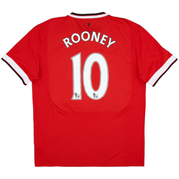 2014-15 Manchester United Home Shirt Rooney #10 - 7/10 - (L)