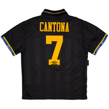 1993-95 Manchester United Away Shirt Cantona #7 - 9/10 - (L)