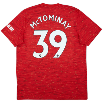 2020-21 Manchester United Home Shirt McTominay #39 - 9/10 - (XL)