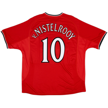 2000-02 Manchester United Home Shirt V.Nistelrooy #10 - 5/10 - (XXL)