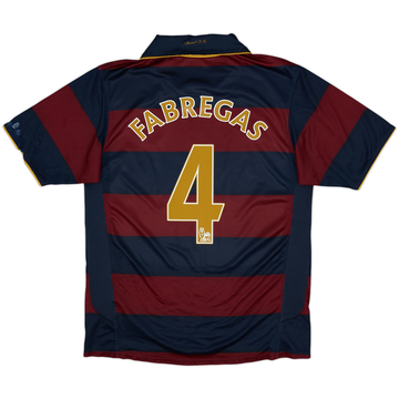 2007-08 Arsenal Third Shirt Fabregas #4 - 8/10 - (M)
