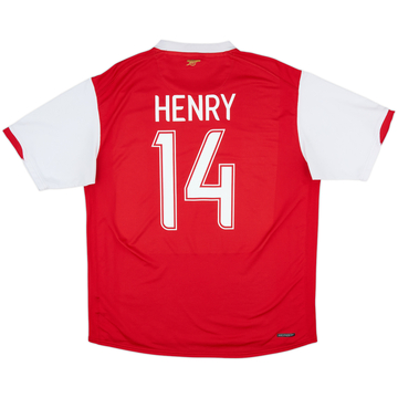 2006-08 Arsenal Camiseta Local Henry #14 - 6/10 - (L)