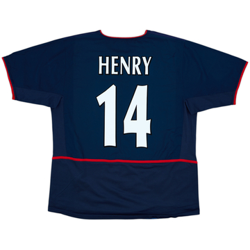 2002-04 Arsenal Camiseta de visitante Henry #14 - 8/10 - (L)