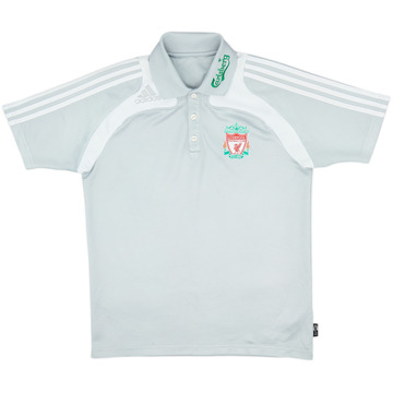 2008-09 Liverpool adidas Polo Shirt - 6/10 - (M)