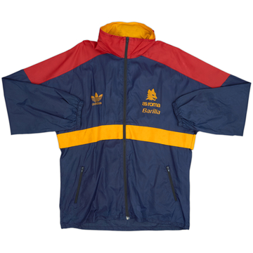 1992-93 Roma adidas Hooded Rain Jacket - 7/10 - (L)