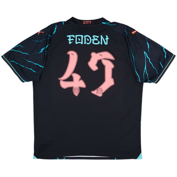 2023-24 Manchester City Third Shirt Foden #47 - 10/10 - (XL)