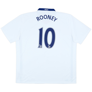 2008-10 Manchester United Away Shirt Rooney #10 - 9/10 - (XXL)