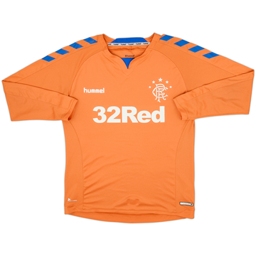 2018-19 Rangers Third L/S Shirt - 6/10 - (M)