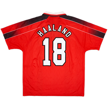 1996-97 Nottingham Forest Home Shirt Haaland #18 - 5/10 - (XL)