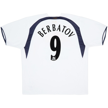 2006-07 Tottenham Home Shirt Berbatov #9 - 8/10 - (XXL)