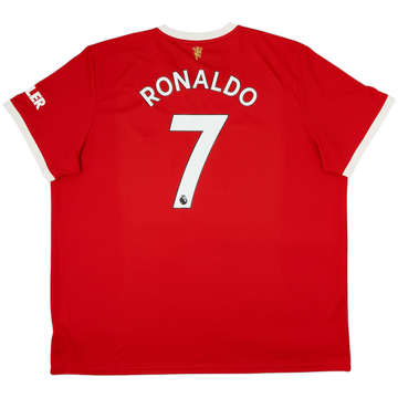 2021-22 Manchester United Home Shirt Ronaldo #7 - 9/10 - (3XL)