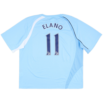 2008-09 Manchester City Home Shirt Elano #11 - 9/10 - (XXL)