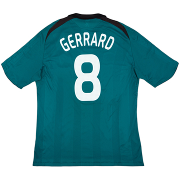 2008-09 Liverpool Tercera camiseta Gerrard #8 - 6/10 - (XL)