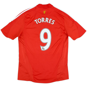 2008-10 Liverpool Home Shirt Torres #9 - 6/10 - (M)
