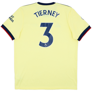 Camiseta de visitante del Arsenal 2021-22 Tierney #3 - 8/10 - (XL)