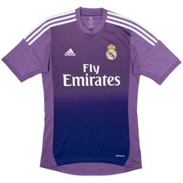2013-14 Real Madrid GK S/S Shirt - 7/10 - (S)