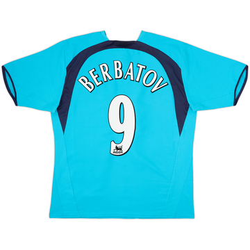 2006-07 Tottenham Away Shirt Berbatov #9 - 9/10 - (L)