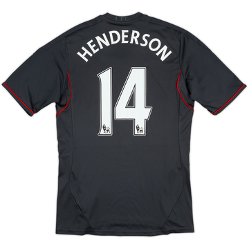 2011-12 Liverpool Away Shirt Henderson #14 - 6/10 - (S)