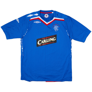 2007-08 Rangers Camiseta de local - 6/10 - (L)