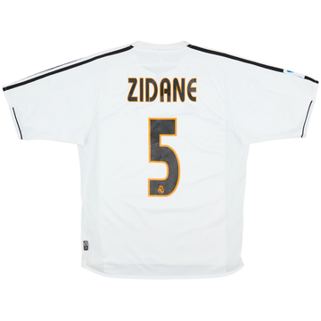 2003-04 Real Madrid Camiseta Local Zidane #5 - 8/10 - (M)