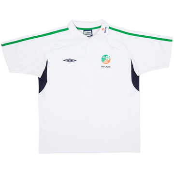 2002-03 Ireland Umbro Polo Shirt - 7/10 - (L)