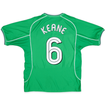 2002-03 Ireland Home Shirt Keane #6 - 8/10 - (L)