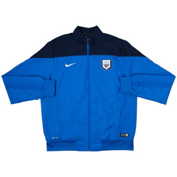 2014-15 Preston North End Nike Track Jacket - 10/10 - (M)