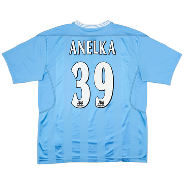 2003-04 Manchester City Home Shirt Anelka #39 - 8/10 - (XL)