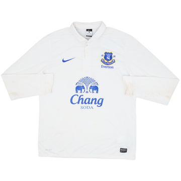2012-13 Everton Third L/S Shirt #6 - 5/10 - (L)