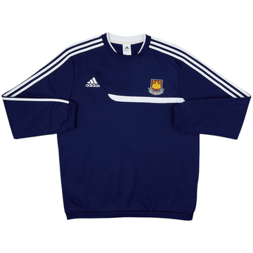 2013-14 West Ham adidas Sweat Top - 9/10 - (L)