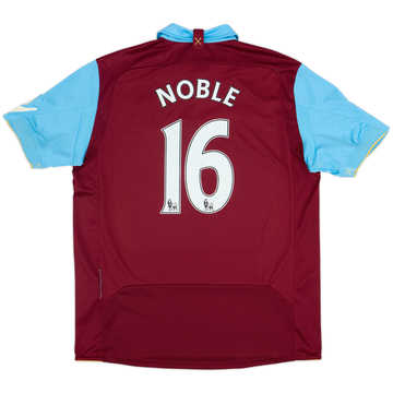 2010-11 West Ham Home Shirt Noble #16 - 7/10 - (XL)