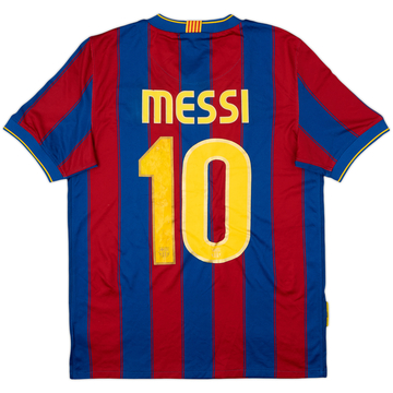 2009-10 Barcelona Camiseta de local Messi #10 - 7/10 - (S)