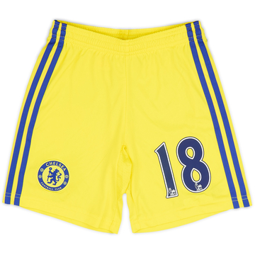 2014-15 Chelsea Away Shorts #18 - 8/10 - (S.Boys)