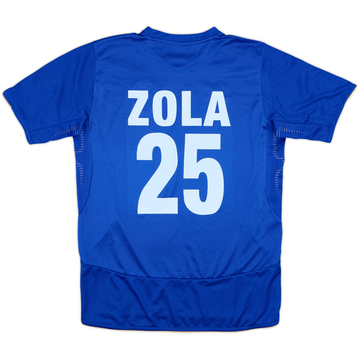2005-06 Chelsea Centenary Home Shirt Zola #25 - 10/10 - (XL.Boys)