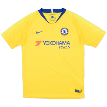 2018-19 Chelsea Away Shirt - 10/10 - (L.Boys)