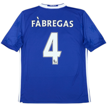 2016-17 Chelsea Home Shirt Fabregas #4 - 6/10 - (XL.Boys)
