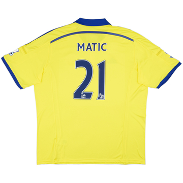 2014-15 Chelsea Away Shirt Matic #21 - 10/10 - (XXL)