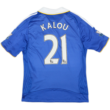 Camiseta de local del Chelsea 2008-09 Kalou #21 - 6/10 - (S)