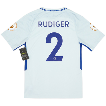 2017-18 Chelsea Away Shirt Rudiger #2 (S)