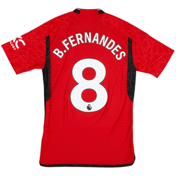 2023-24 Manchester United Authentic Home Shirt B.Fernandes #8 - 10/10 - (S)