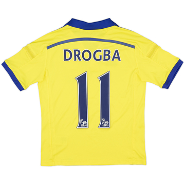 2014-15 Chelsea Away Shirt Drogba #11 - 8/10 - (M.Boys)