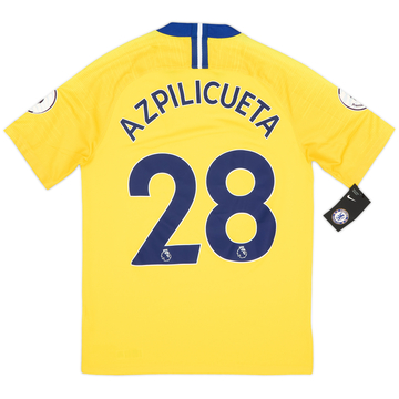 2018-19 Chelsea Away Shirt Azpilicueta #28 (S)