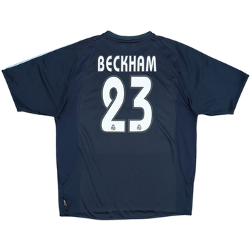 2003-04 Real Madrid Away Shirt Beckham #23 - 5/10 - (L)