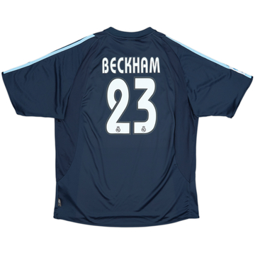 2003-04 Real Madrid Away Shirt Beckham #23 - 5/10 - (XL)