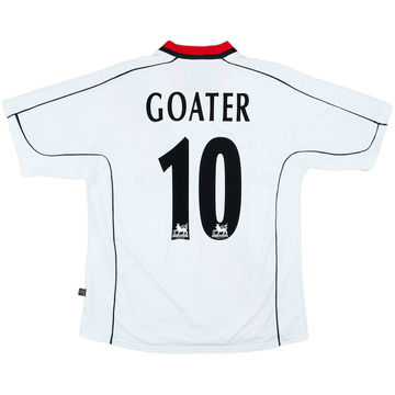 2002-03 Manchester City Away Shirt Goater #10 - 8/10 - (M)