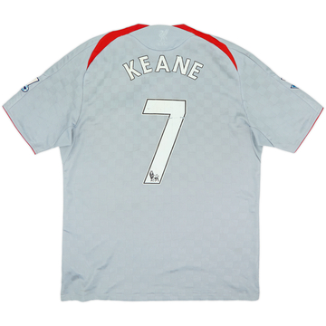 2008-09 Liverpool Away Shirt Keane #7 - 5/10 - (M)