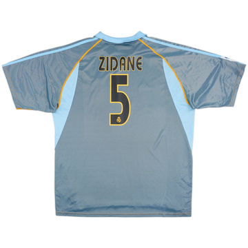 2003-04 Real Madrid Third Shirt Zidane #5 - 7/10 - (XL)